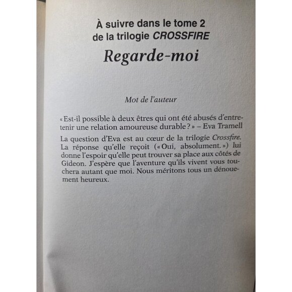 Dévoile-moi Sylvia Day Crossfire Tome 1 Romance French Paperback Livre - Picture 9 of 13